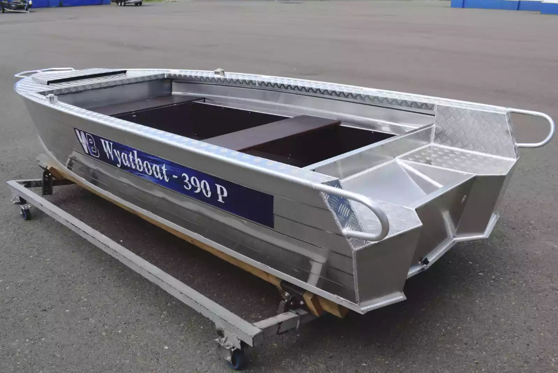Алюминиевая лодка Wyatboat-390Р PRO в Петрозаводске