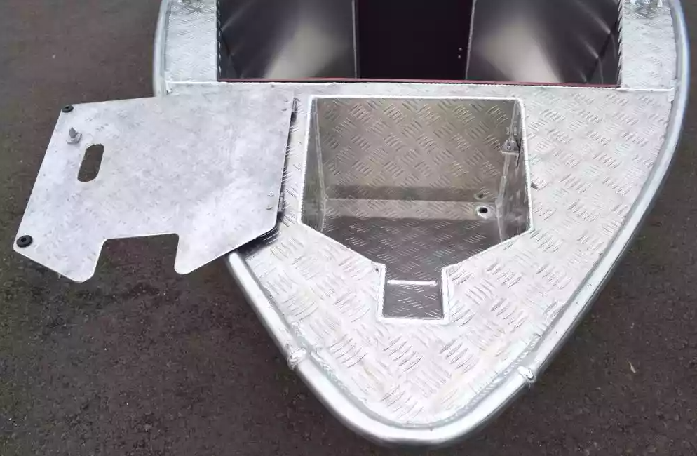 Алюминиевая лодка Wyatboat-390 DCM Увеличенный борт в Петрозаводске