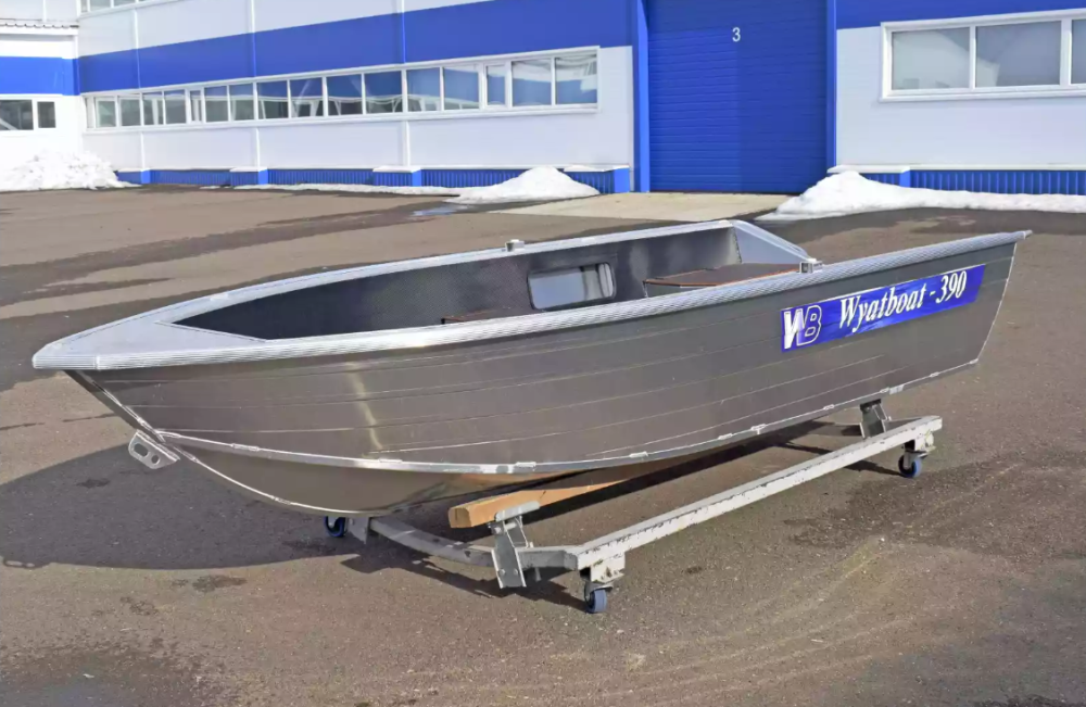 Алюминиевая лодка Wyatboat-390 Р NEW в Петрозаводске
