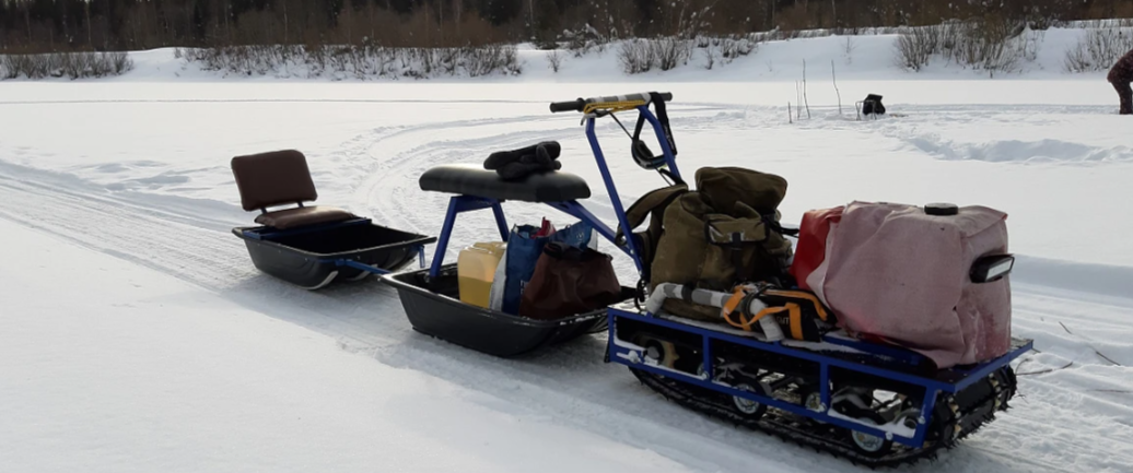 Мотобуксировщик Альбатрос-L 6.5 без фары в Петрозаводске