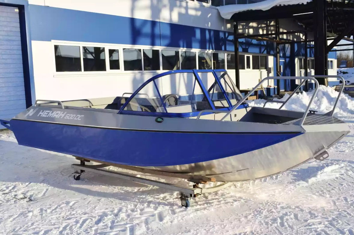 Алюминиевый катер Неман-500 DC в Петрозаводске