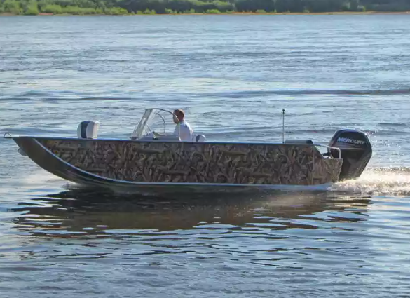 Алюминиевый катер Wyatboat-660 в Петрозаводске