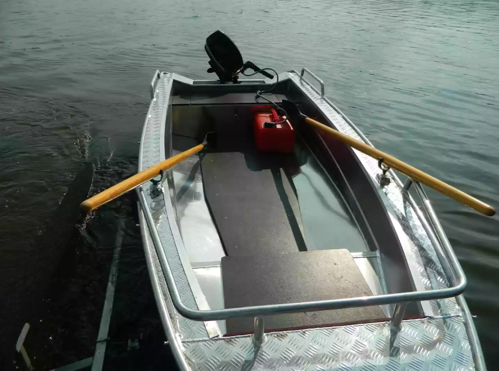 Алюминиевая лодка Wyatboat-390 У в Петрозаводске