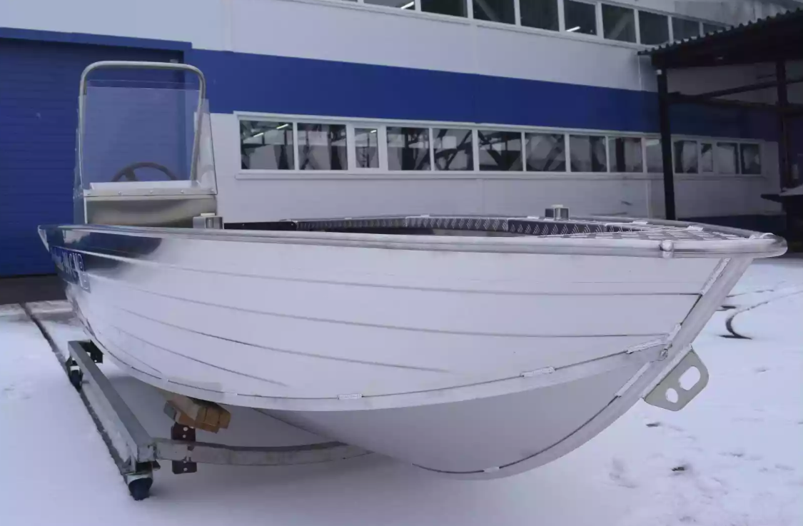 Алюминиевая лодка Wyatboat-390 C в Петрозаводске