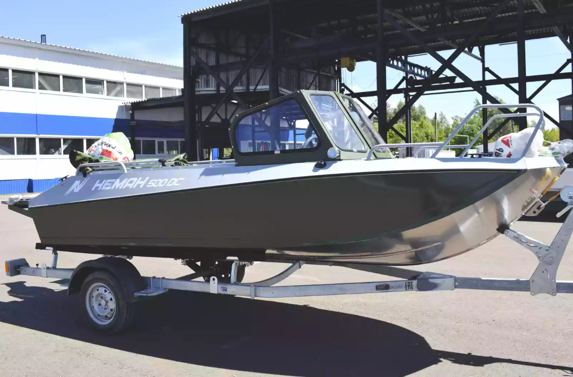 Алюминиевый катер Неман-500 DC Pro в Петрозаводске