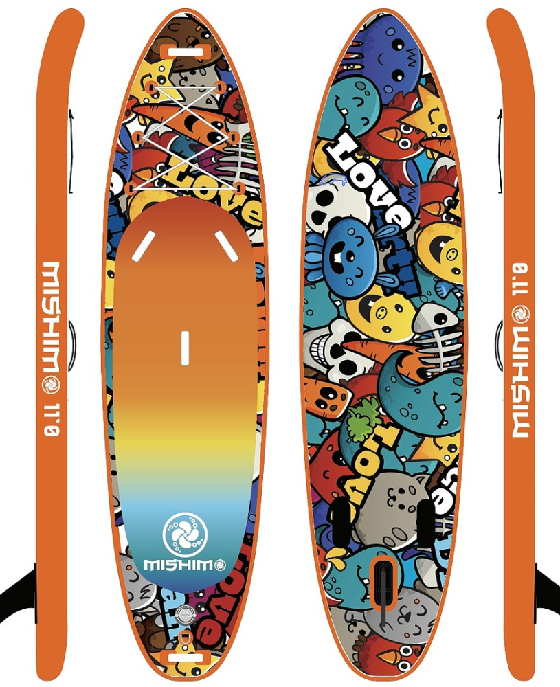 SUP (САП) Доска MISHIMO CRAZY-LINE 10.6’ (325см) в Петрозаводске