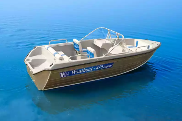 Комбинированный катер Wyatboat-470 Open в Петрозаводске