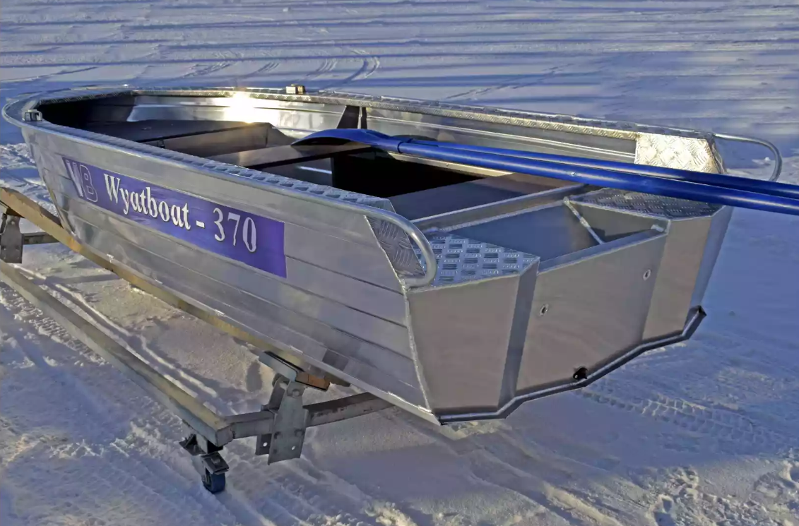 Алюминиевая лодка Wyatboat-370 Р в Петрозаводске