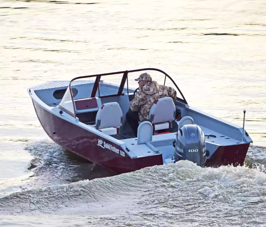 Алюминиевый катер Gold Fisher 520 DCM FISH в Петрозаводске