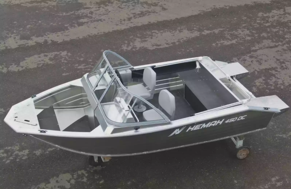 Алюминиевый катер Неман-450 DC NEW без покраски в Петрозаводске