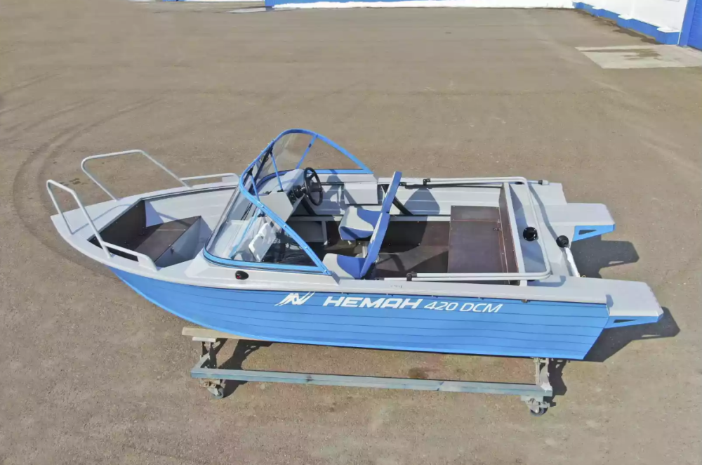 Алюминиевый катер Неман-420 DCM NEW в Петрозаводске