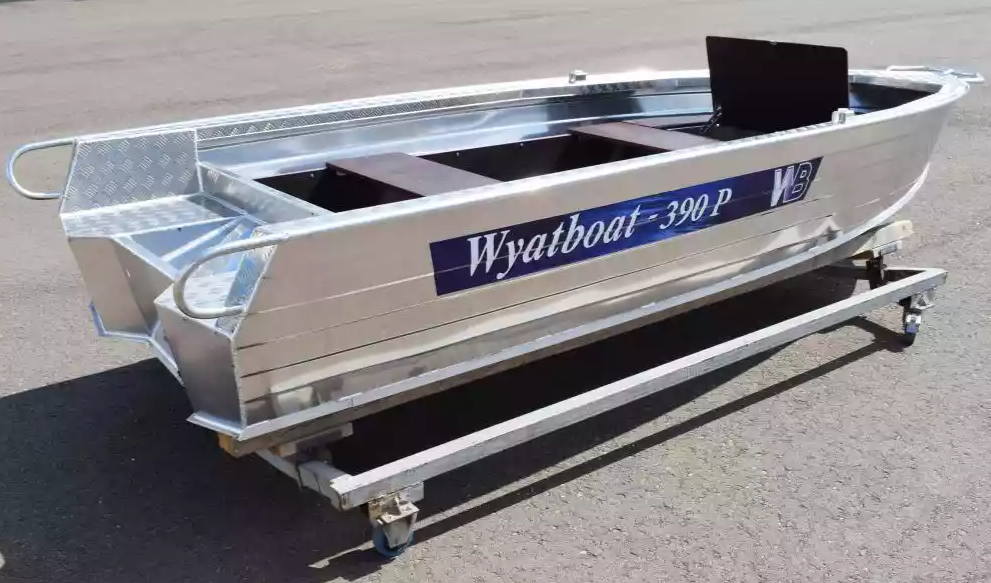 Алюминиевая лодка Wyatboat-390Р Fish в Петрозаводске