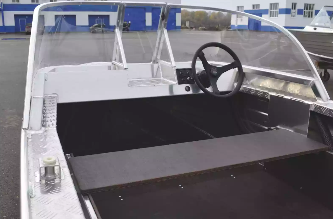 Алюминиевый катер Wyatboat-390 Pro в Петрозаводске