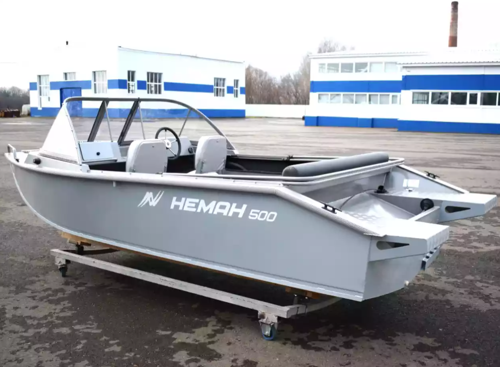 Алюминиевый катер Неман-500 Pro в Петрозаводске