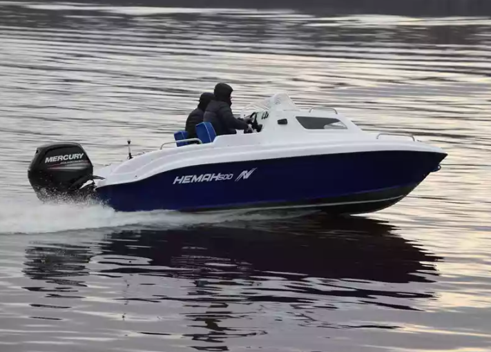 Комбинированный катер Neman-500 с каютой в Петрозаводске