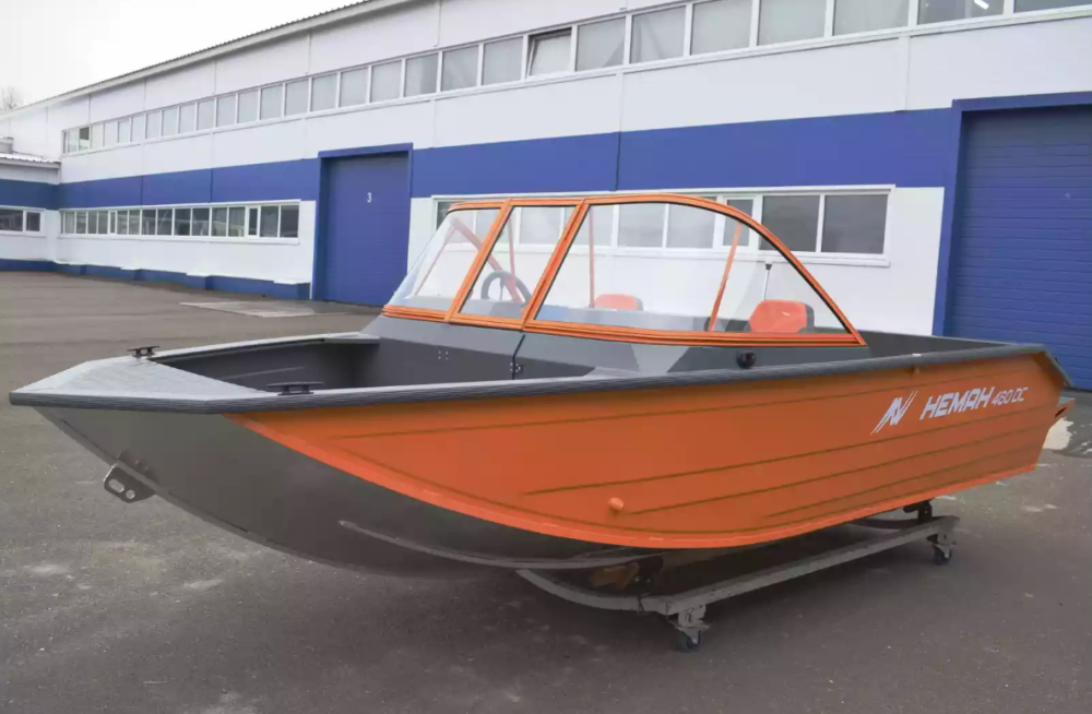 Алюминиевый катер Неман-480 DCM FISH в Петрозаводске