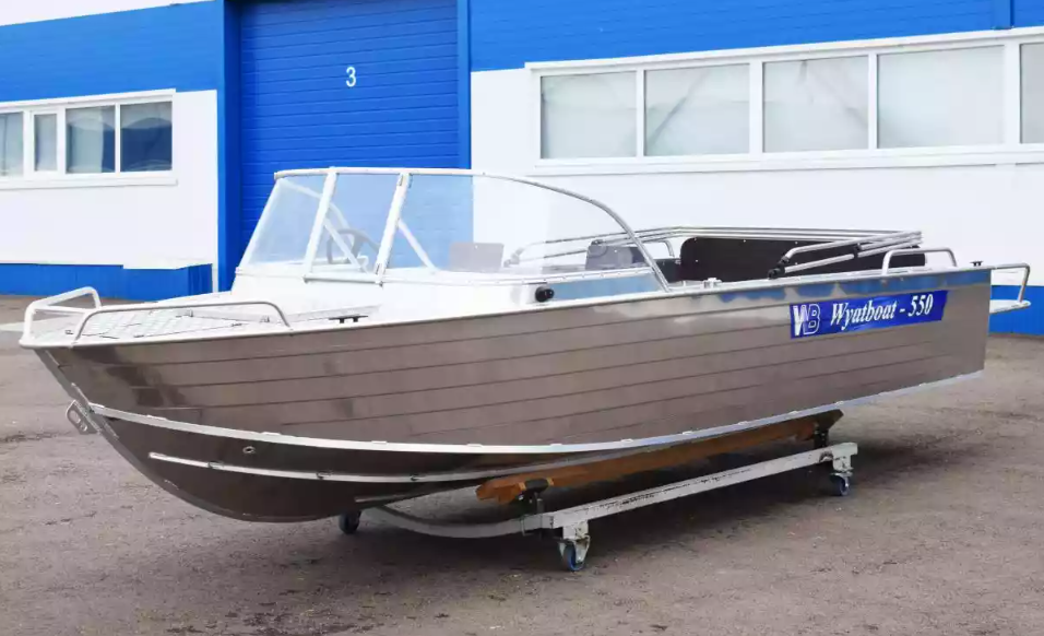 Алюминиевый катер Wyatboat-550 Pro в Петрозаводске