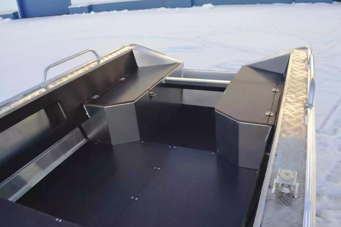 Алюминиевая лодка Wyatboat-370 в Петрозаводске
