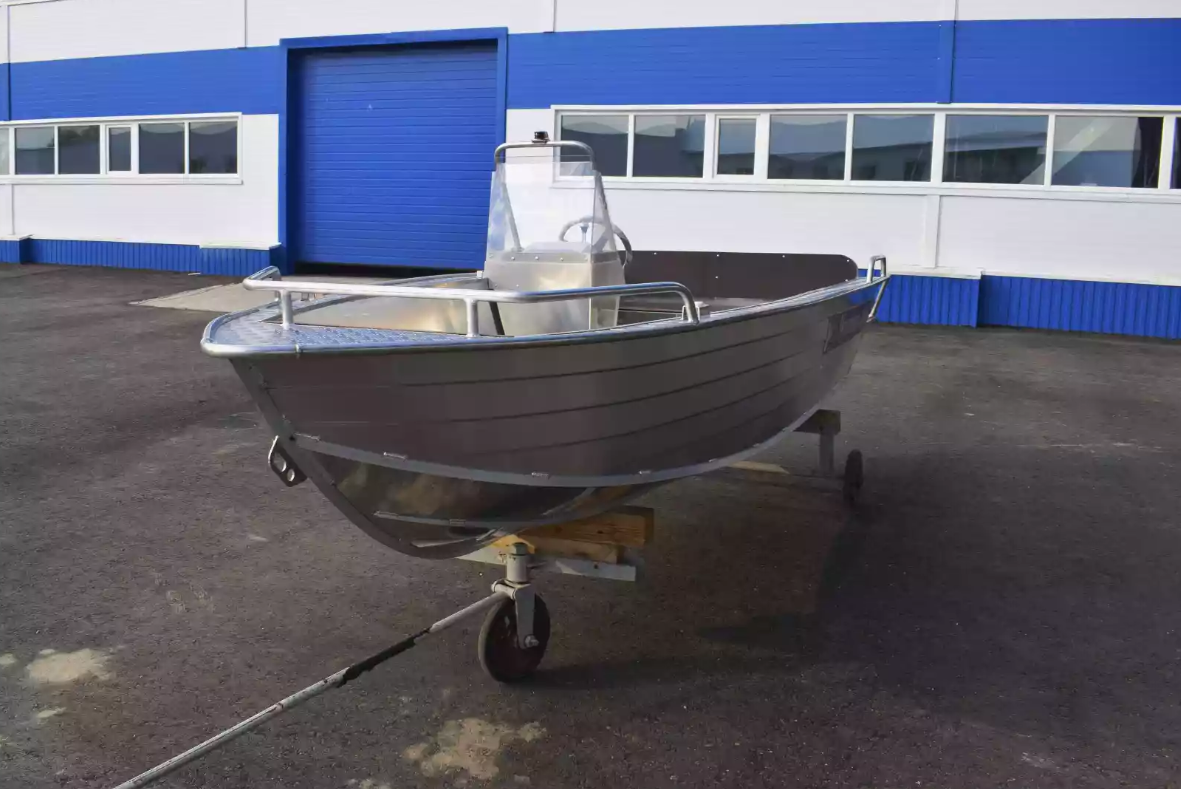 Алюминиевый катер Wyatboat-430 C в Петрозаводске