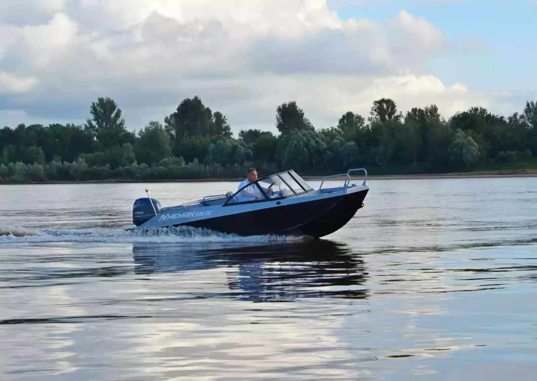 Алюминиевый катер Неман-500 DC в Петрозаводске