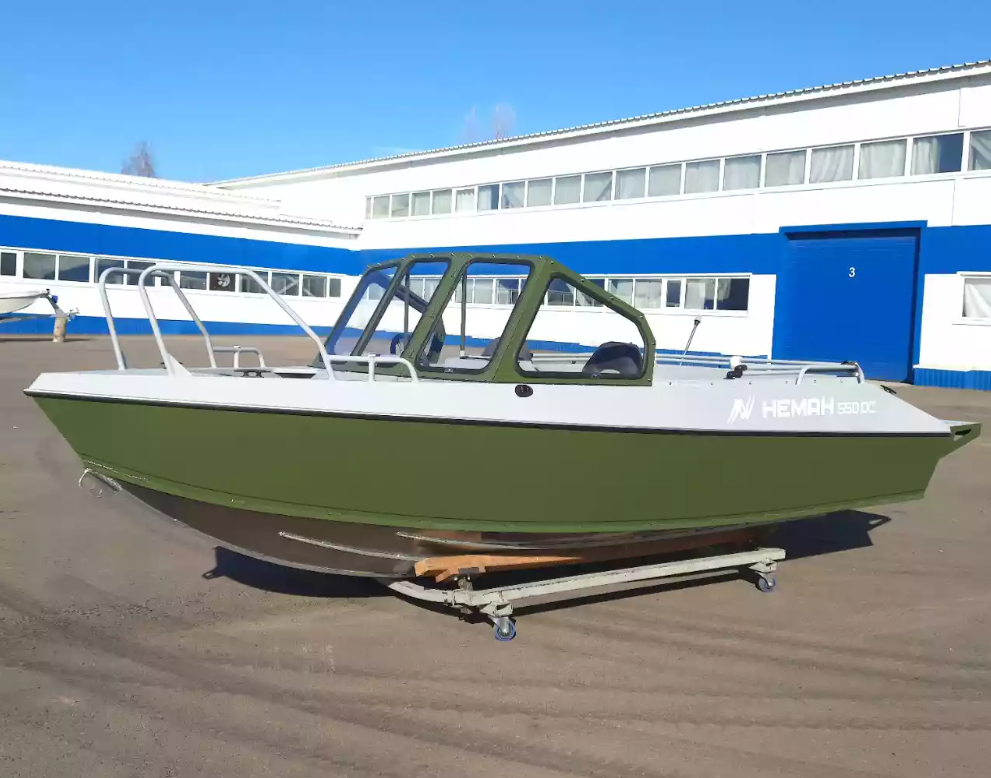 Алюминиевый катер Неман-550 DC Pro в Петрозаводске