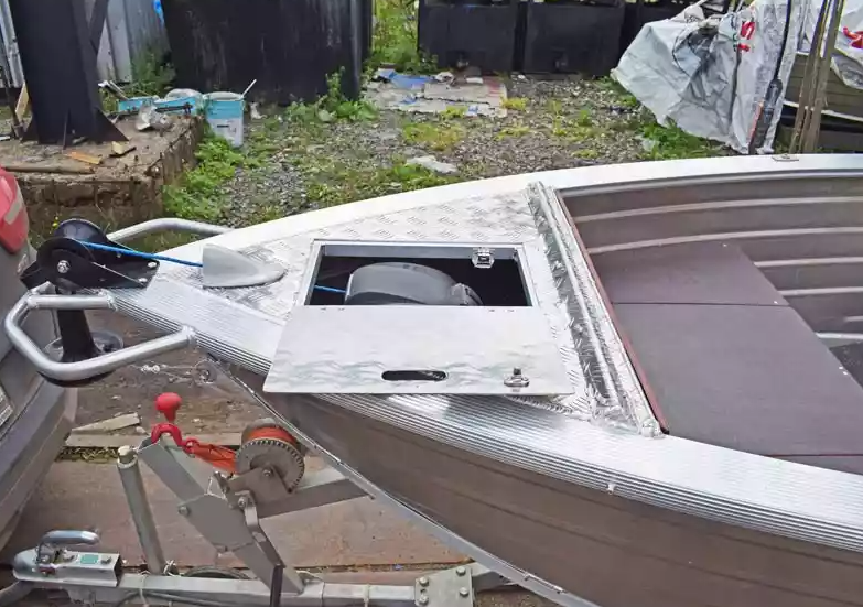 Алюминиевая лодка Wyatboat-390 C в Петрозаводске