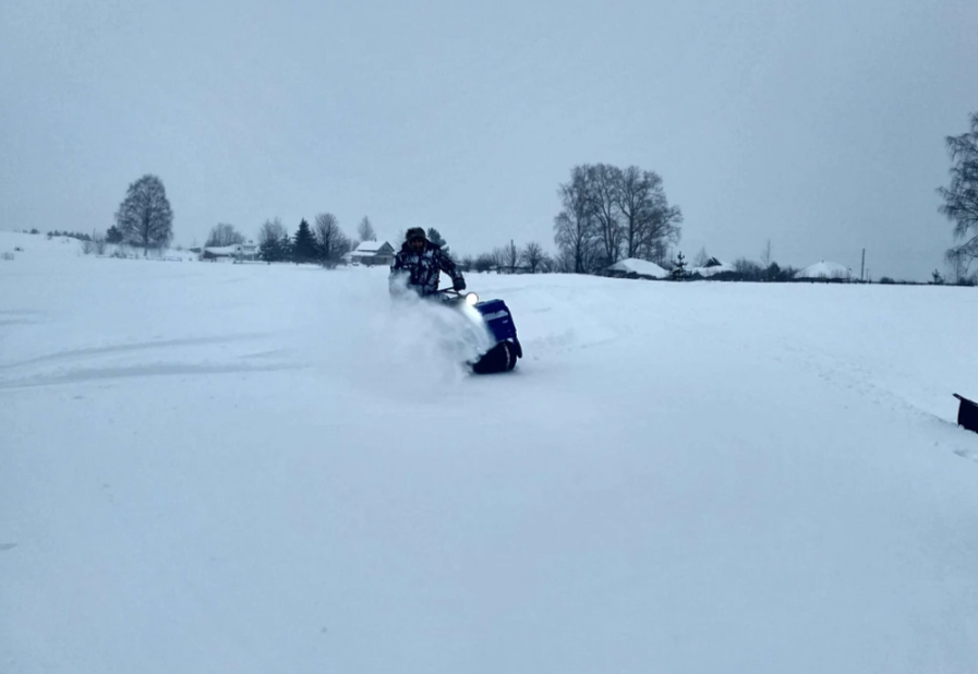 Мотобуксировщик Альбатрос-XLV 15 тележки, 1450 мм в Петрозаводске