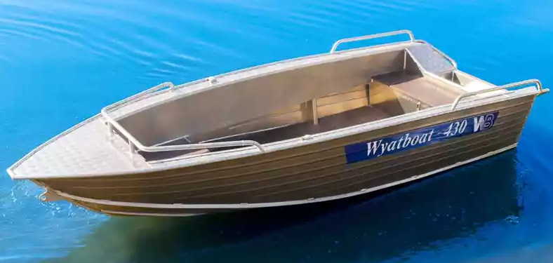 Алюминиевая лодка  Wyatboat-430М в Петрозаводске