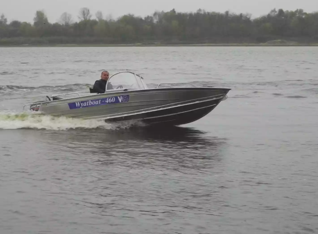 Алюминиевый катер Wyatboat-460 DCM в Петрозаводске