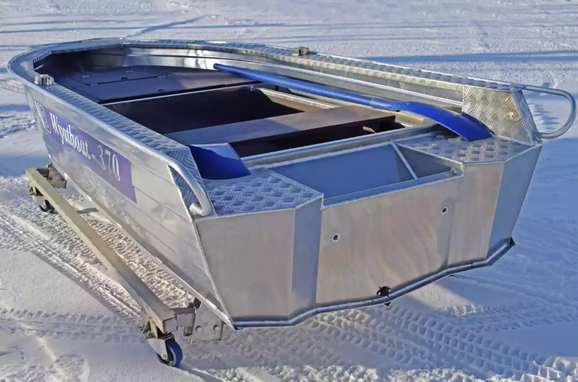 Алюминиевая лодка Wyatboat-370 Р FISH в Петрозаводске