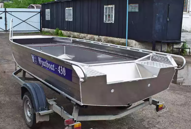 Алюминиевая лодка  Wyatboat-430 Master в Петрозаводске