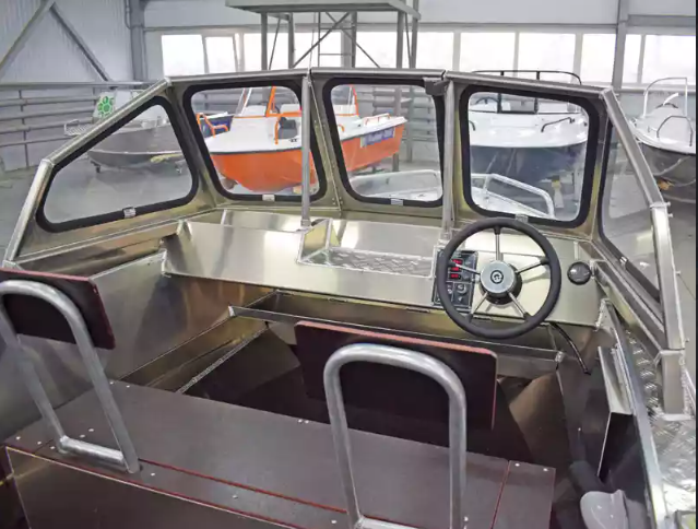 Алюминиевый катер Wyatboat-460 DCM Pro в Петрозаводске