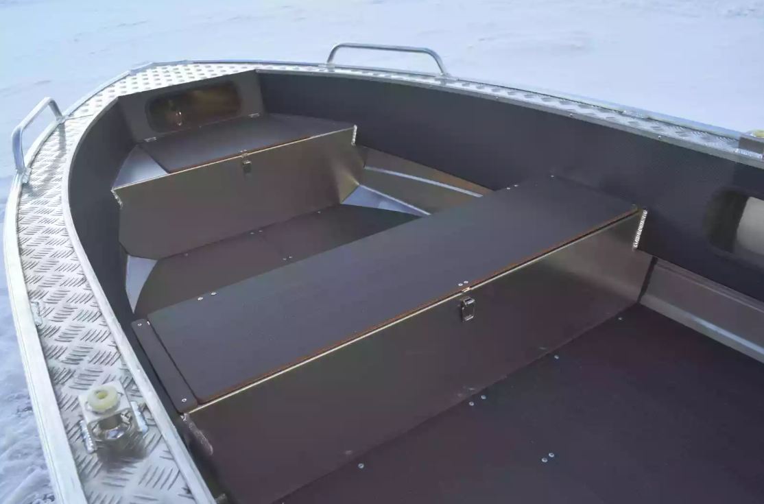 Алюминиевая лодка Wyatboat-370 в Петрозаводске