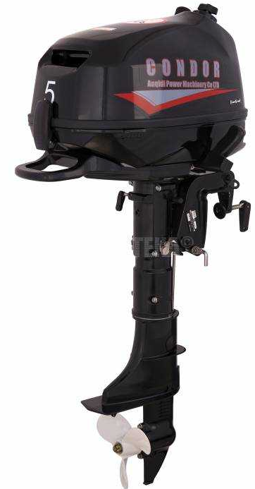Лодочный мотор Condor F5HS без бака 12 л. в Петрозаводске