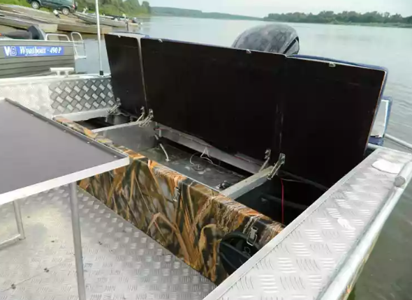 Алюминиевый катер Wyatboat-660 в Петрозаводске