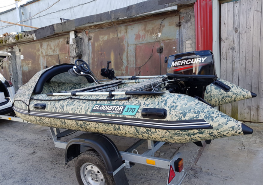 НАДУВНАЯ ЛОДКА GLADIATOR C370AL в Петрозаводске