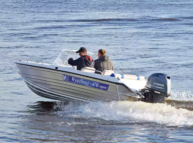 Комбинированный катер Wyatboat-470 Open в Петрозаводске
