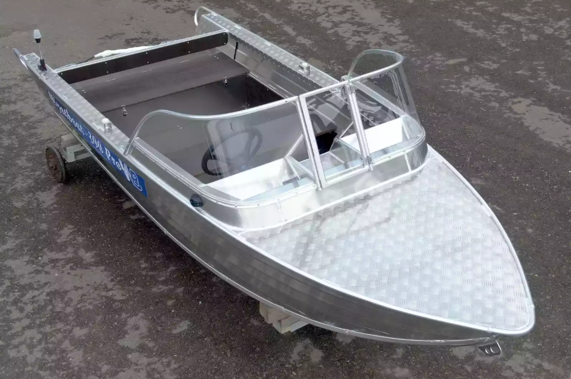 Алюминиевая лодка Wyatboat-390 Pro в Петрозаводске