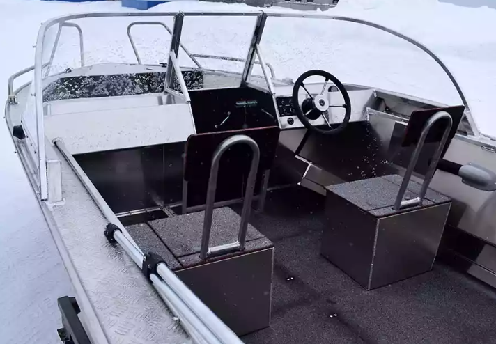 Алюминиевый катер Неман-500 DCM в Петрозаводске