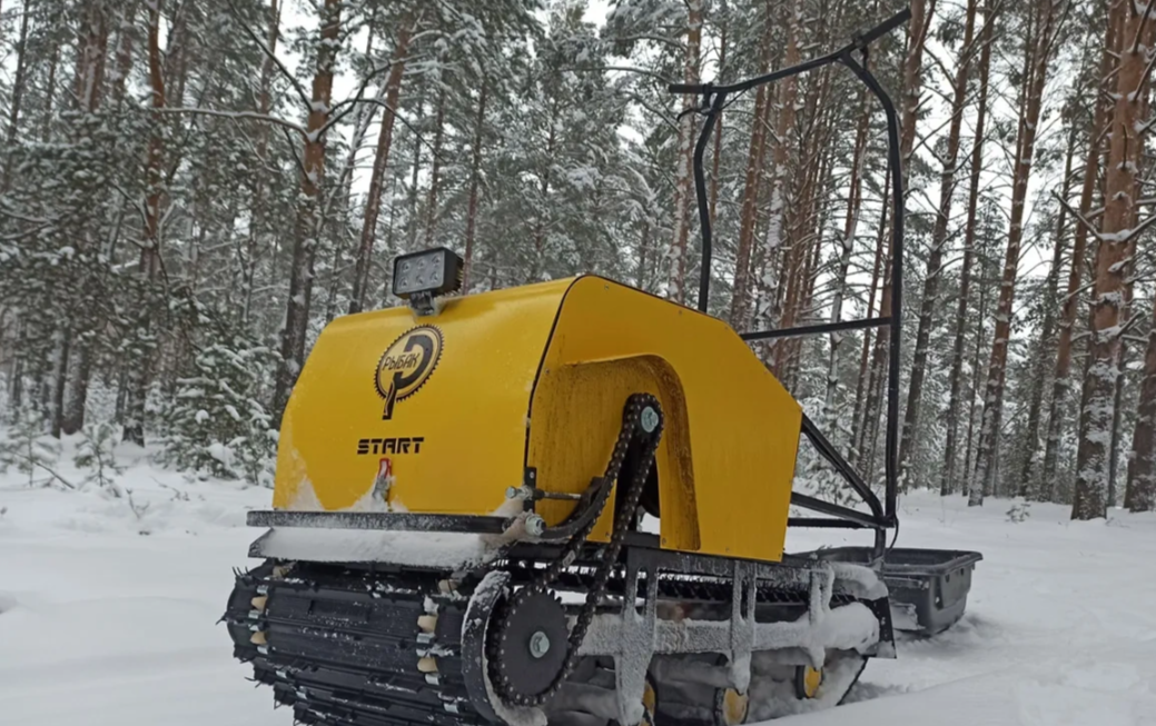 Мотобуксировщик РЫБАК СТАРТ Lifan 15 л.с. (металлический капот) в Петрозаводске