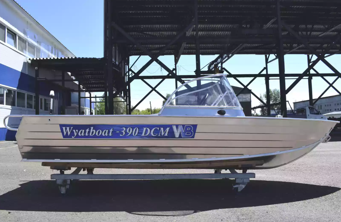 Алюминиевый катер Wyatboat-390 DCM в Петрозаводске