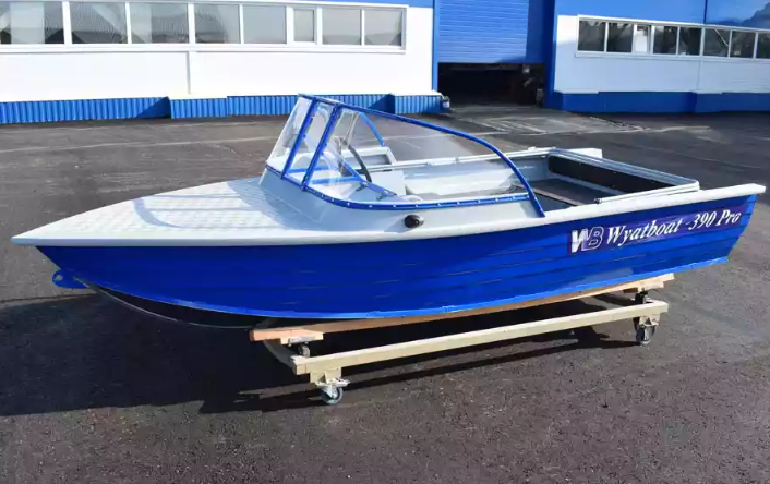 Алюминиевый катер Wyatboat-390 Pro в Петрозаводске