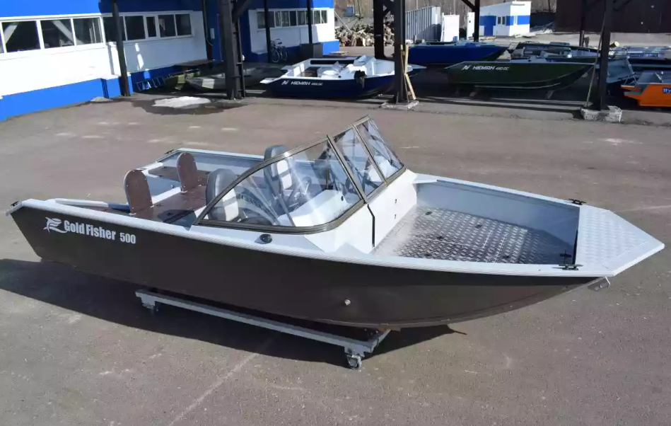 Алюминиевый катер Gold Fisher 500 DCM FISH в Петрозаводске