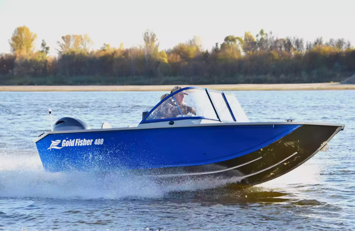 Алюминиевый катер Gold Fisher 480 DCM FISH в Петрозаводске