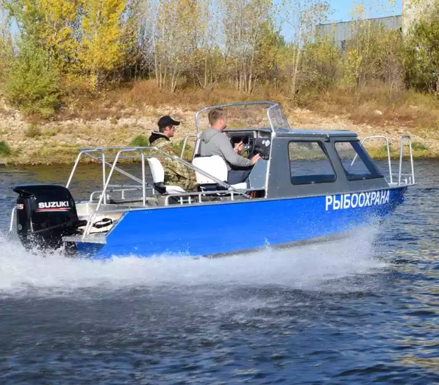 Алюминиевый катер Неман 550 с каютой в Петрозаводске