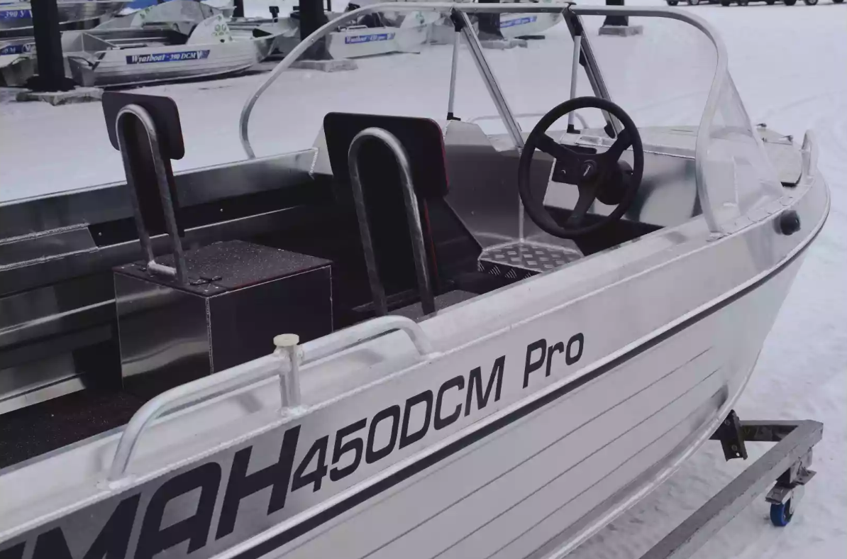 Алюминиевый катер Neman-450 DCM PRO в Петрозаводске