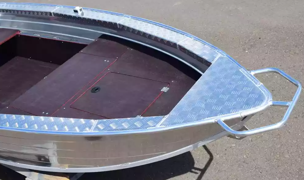 Алюминиевая лодка Wyatboat-390Р Fish в Петрозаводске