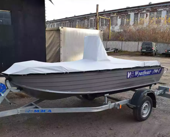 Алюминиевый катер Wyatboat-390 C в Петрозаводске