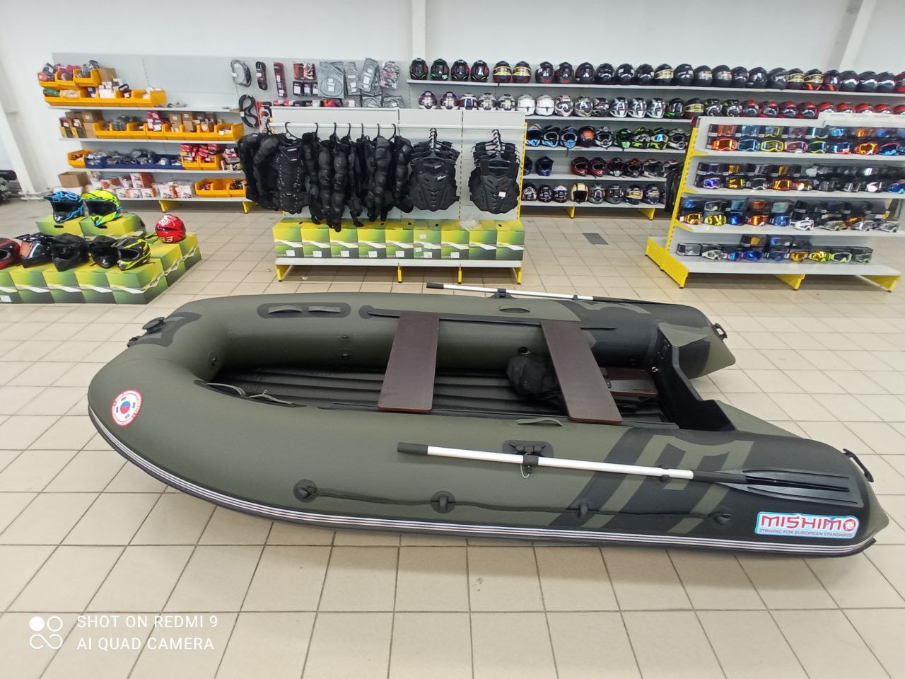 Лодка MISHIMO RIVER JET 460 под водомет в Петрозаводске