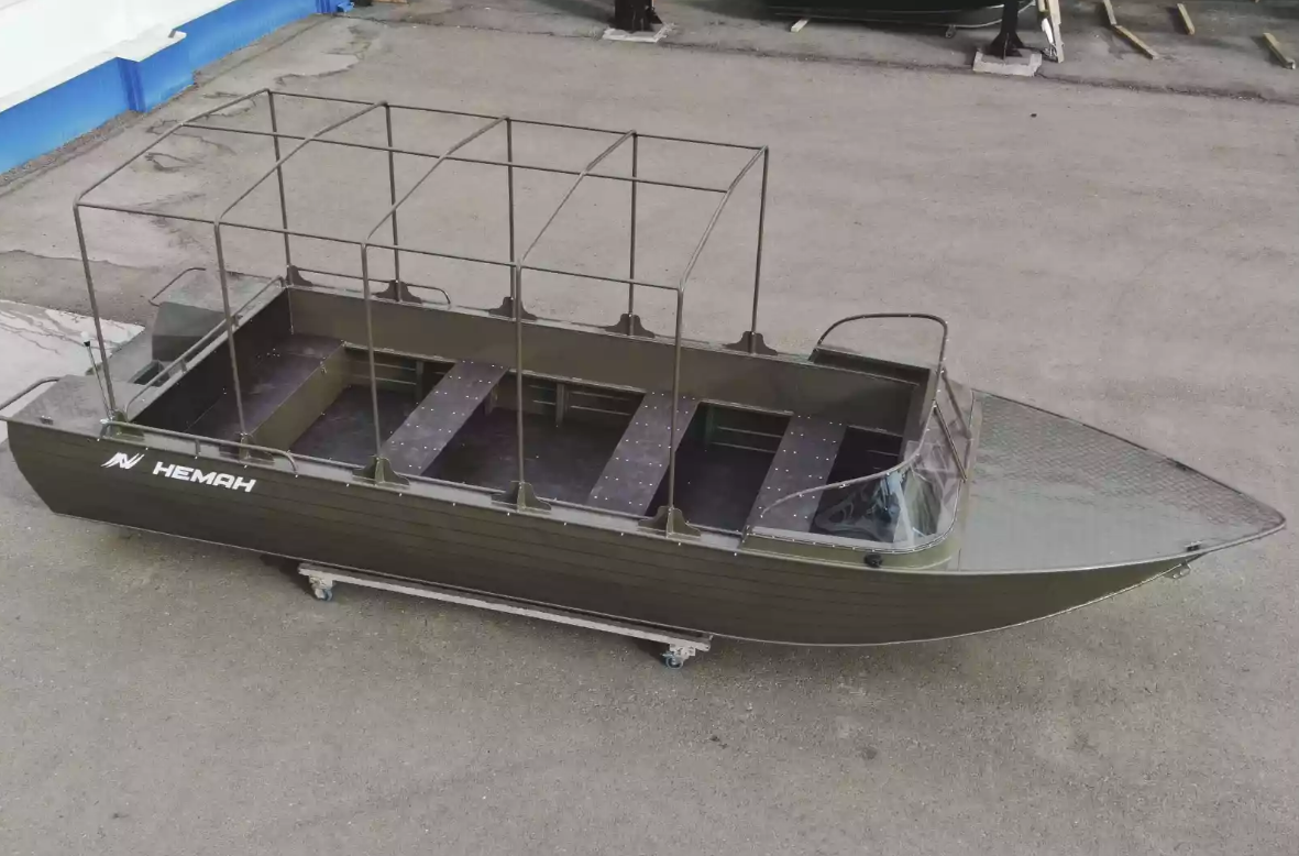 Алюминиевый катер Wyatboat-700 в Петрозаводске